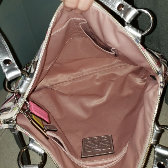 Colored Coach Initial purse - Picture 2 of 3